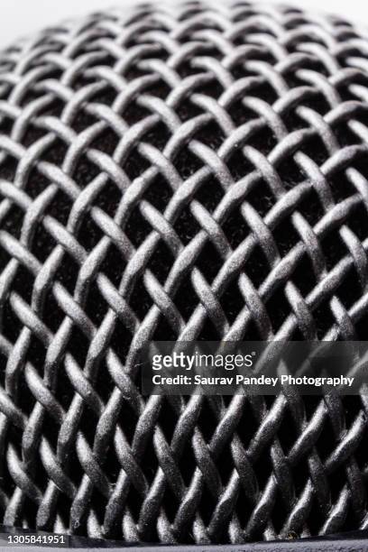 microphone detail - hamilton musical stock pictures, royalty-free photos & images