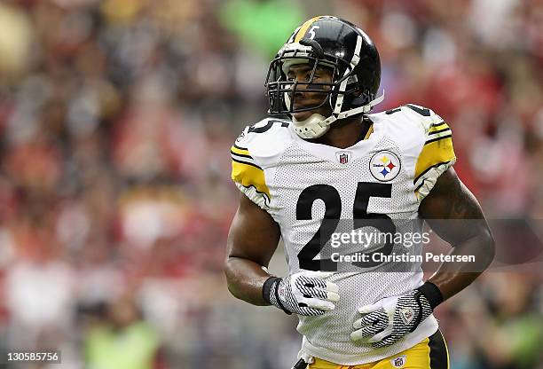 Safety Ryan Clark of the Pittsburgh Steelers during the NFL game against the Arizona Cardinals at the University of Phoenix Stadium on October 23,...