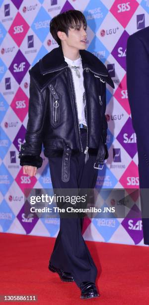 Taeyong of NCT attends the 2016 SAF Gayo Daejeon at COEX on December 26, 2016 in Seoul, South Korea.