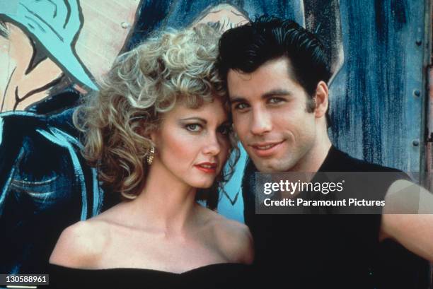 Australian singer and actress Olivia Newton-John and American actor John Travolta as they appear in the Paramount film 'Grease', 1978.