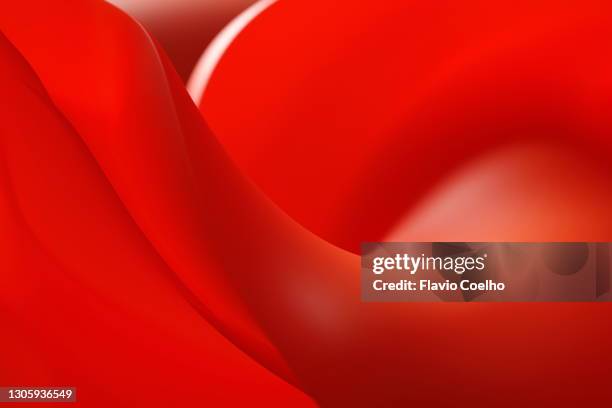 red curved surface - soft textures stock pictures, royalty-free photos & images