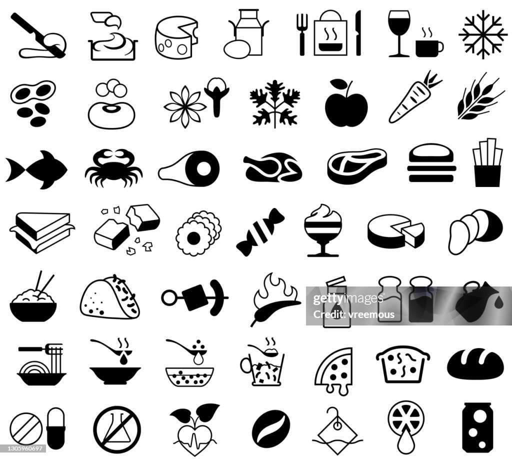 Food and Drink Icons