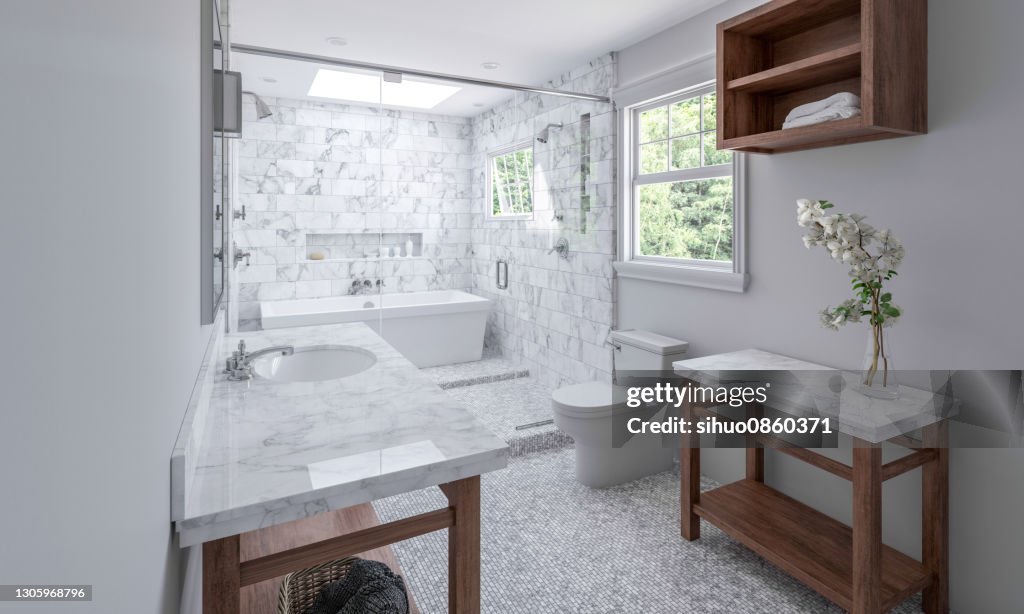 Bathroom in New Luxury Home