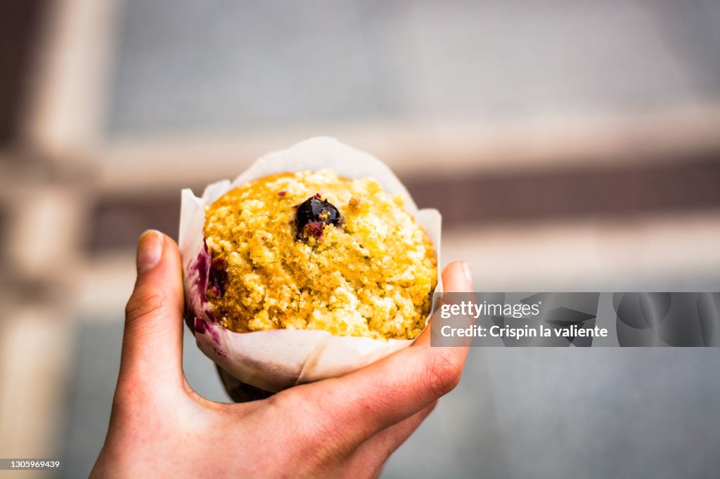 Close- up cupcake