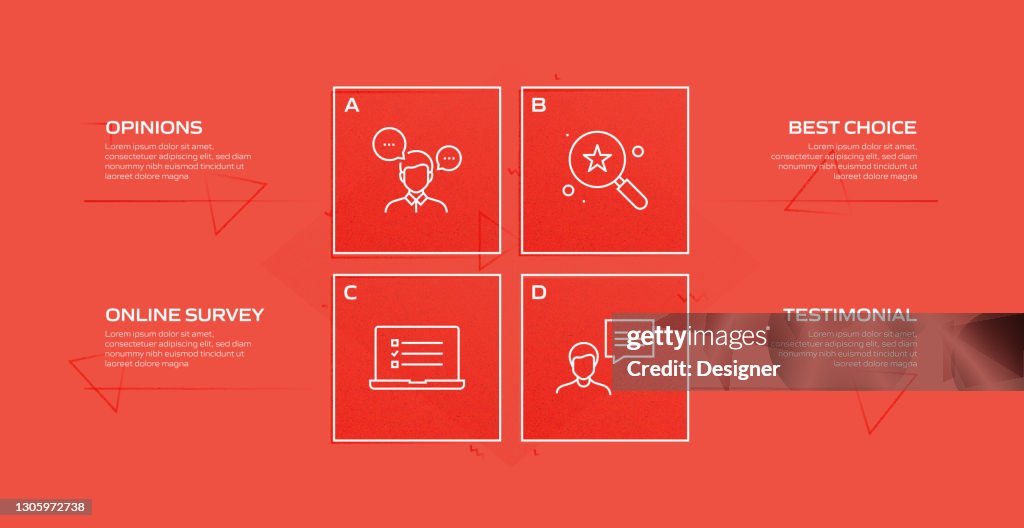 Survey And Testimonials Related Process Infographic Template Process ...