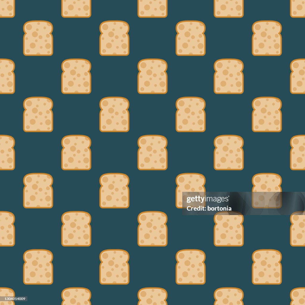 Bread Shape Pattern Slice Of Bread Pattern High-Res Vector Graphic - Getty Images
