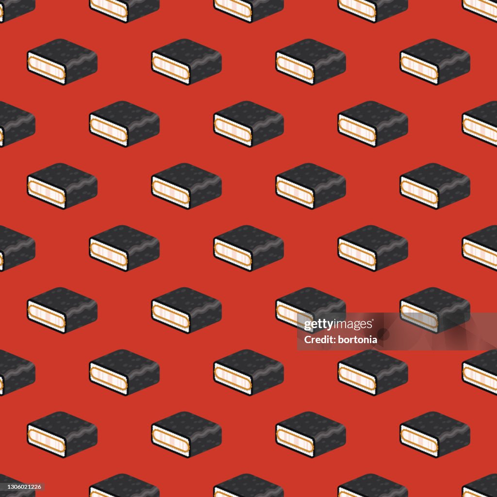 Onigirazu Tonkatsu Japanese Sandwich Pattern