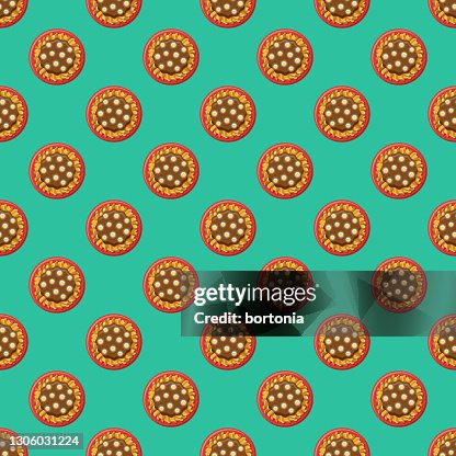 Poutine Patterns Poutine Meal Pattern High-Res Vector Graphic - Getty Images