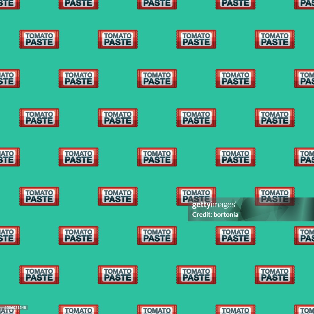 Tomato Paste Packet Meal Kit Pattern