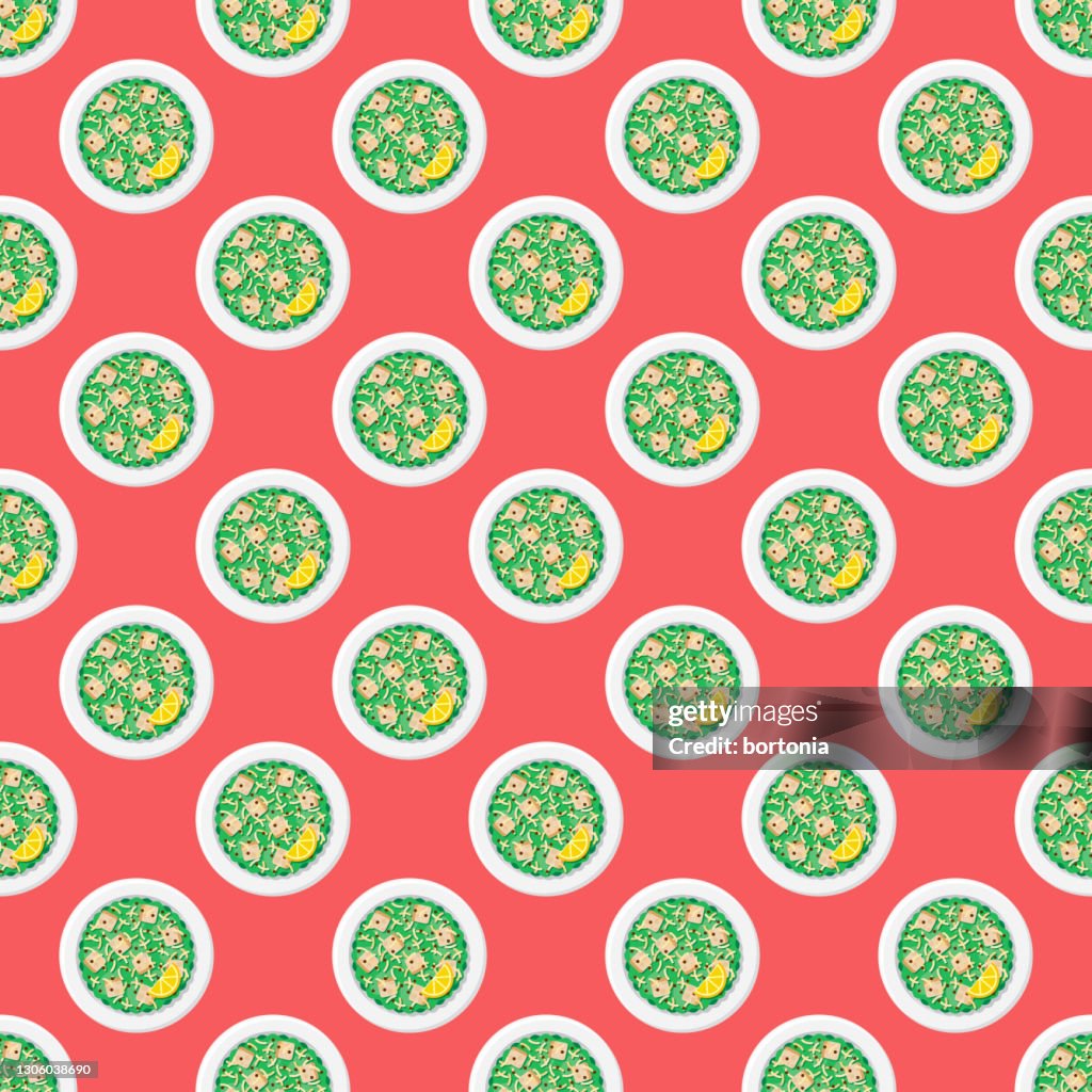 Caesar Salad Pattern