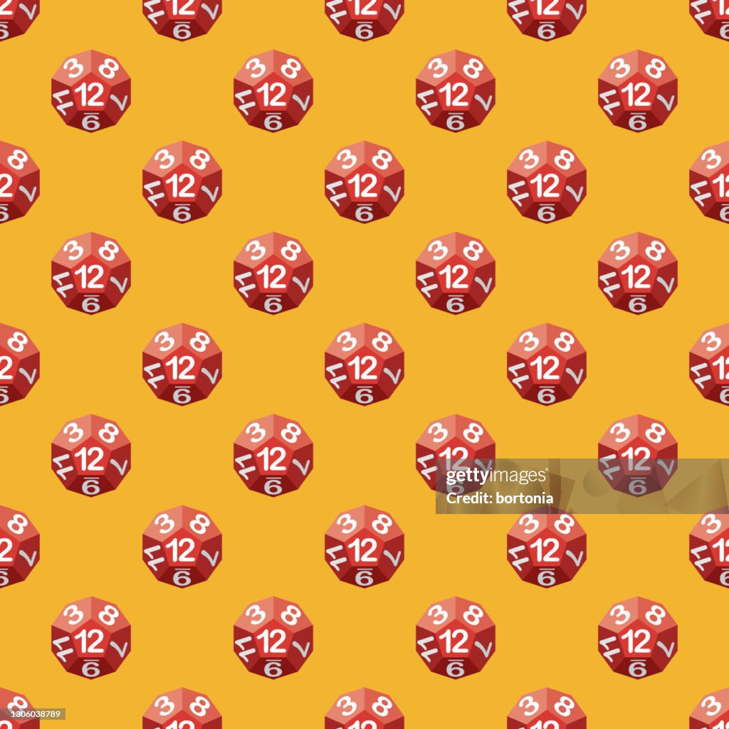 Roleplay Pattern D12 Dice Role Playing Pattern High-Res Vector Graphic - Getty Images