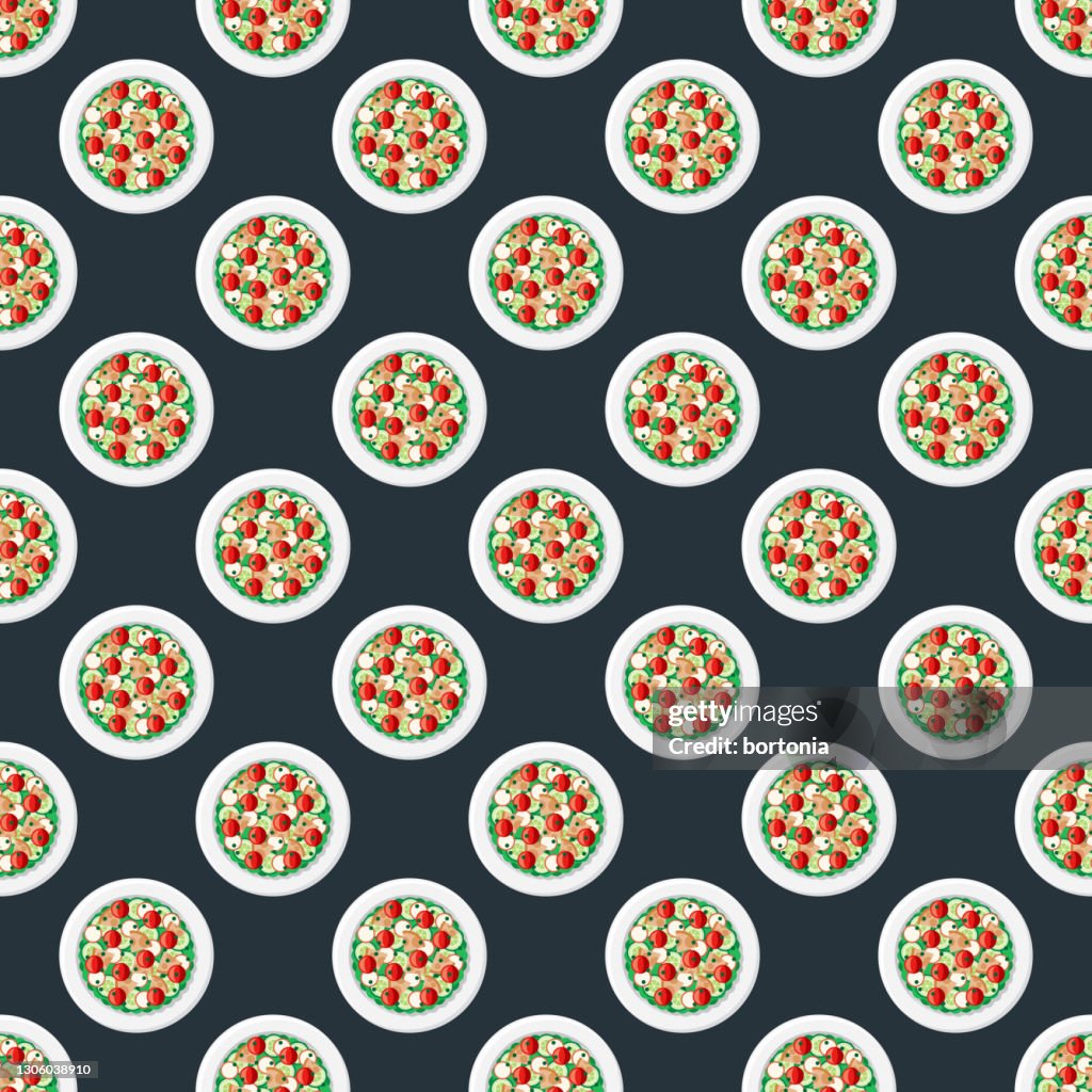 Fattoush Salad Pattern