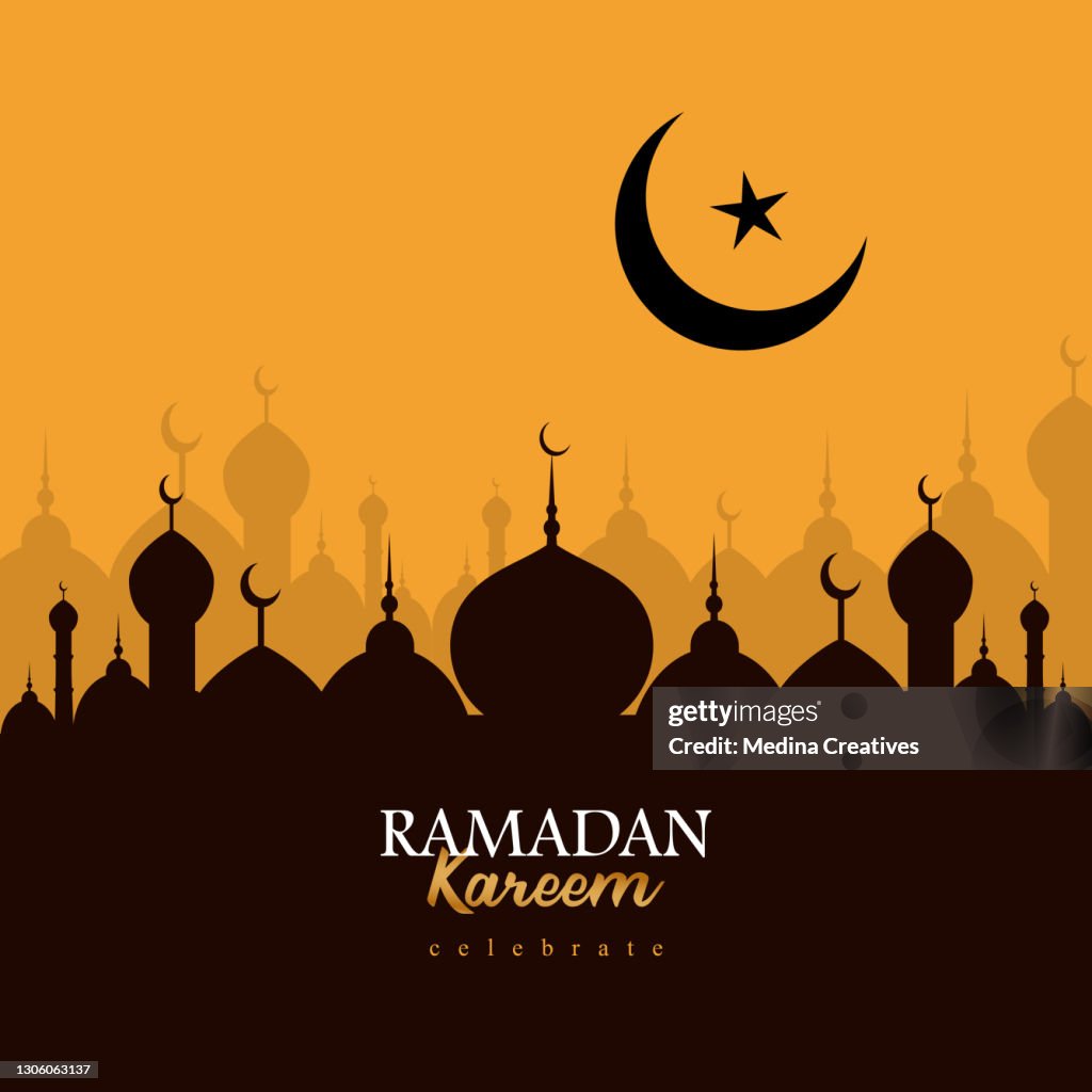 Eid Mubarak Greeting Background Design