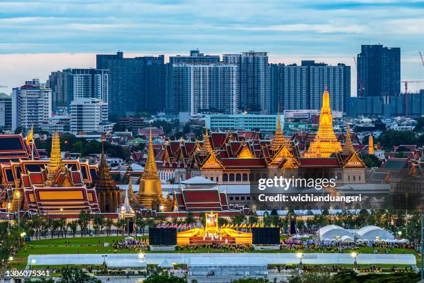 de stad van bangkok, thailand - thailand stockfoto's en -beelden