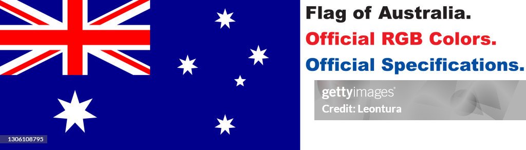 Australia Country Color Code Australian Flag High-Res Vector Graphic - Getty Images