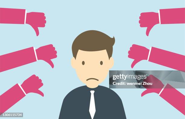 failure - choice overload stock illustrations