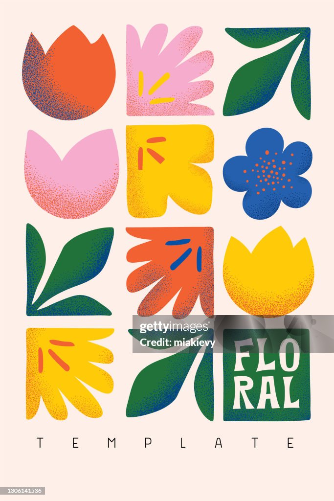 Floral pattern background