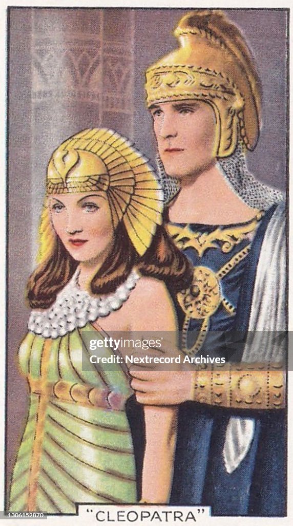 Collectible Gallaher cigarette card, Shots from Famous Films series, 1935