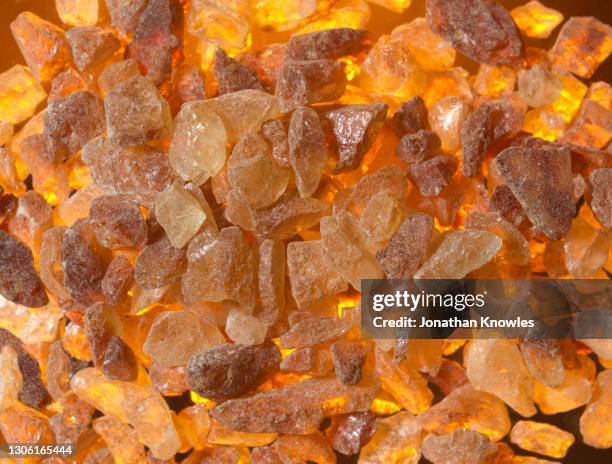 close up sugar rocks - brown sugar stock pictures, royalty-free photos & images