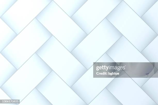 abstract bluish white background - geometric texture - basket weaving stock illustrations