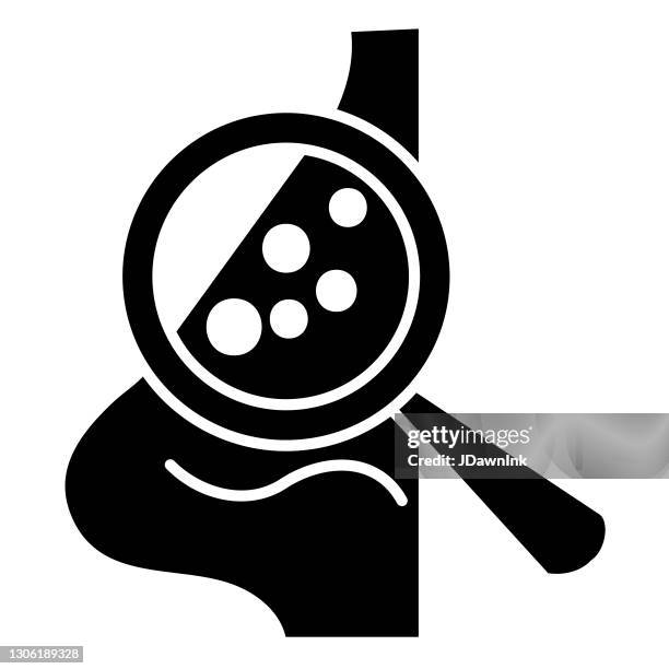 modern skincare and beauty close up of acne treatment - pimple icon stock illustrations