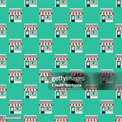 Book Store Pattern Bookstore Pattern High-Res Vector Graphic - Getty Images