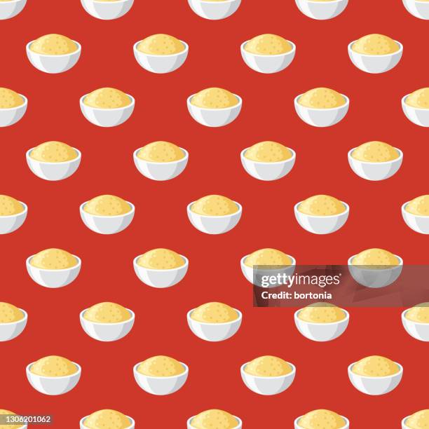 mustard powder spice pattern - mustard plant stock illustrations