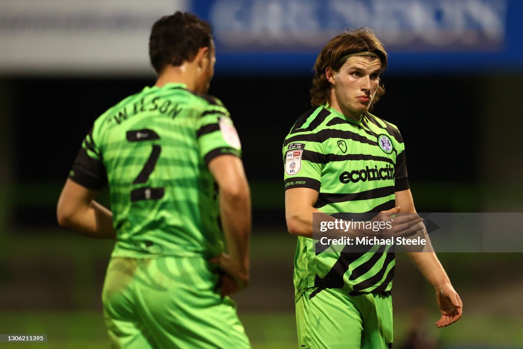 Forest Green Rovers v Morecambe - Sky Bet League Two
