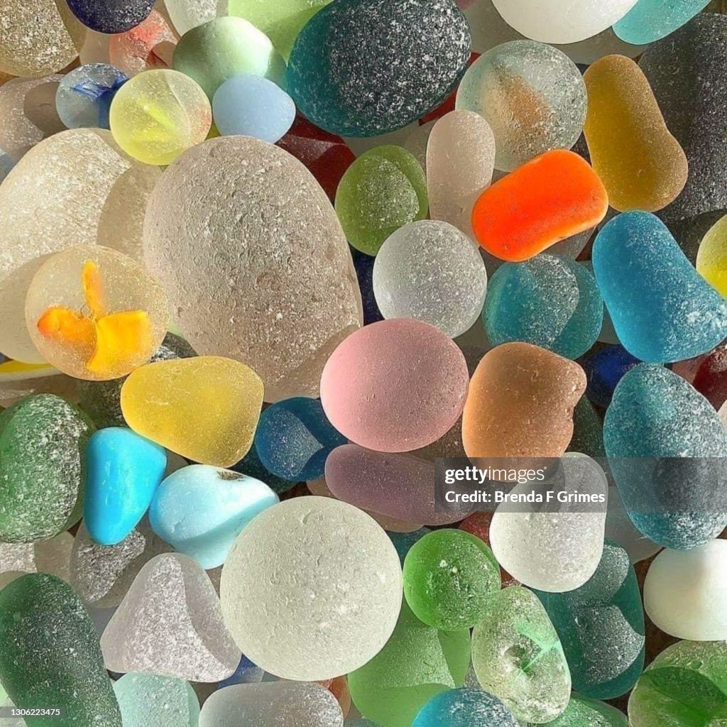 Sea Glass on Beach