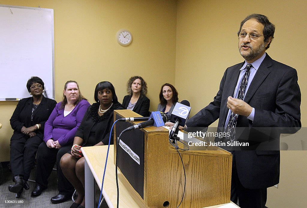 Plaintiffs in the class action suit Dukes vs WalMart, Betty Dukes