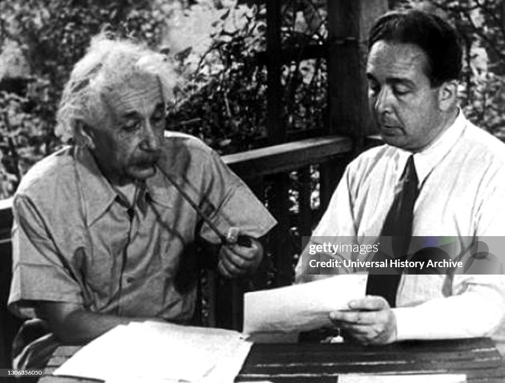 Letter written by Albert Einstein, with the help of Leo Szilard,