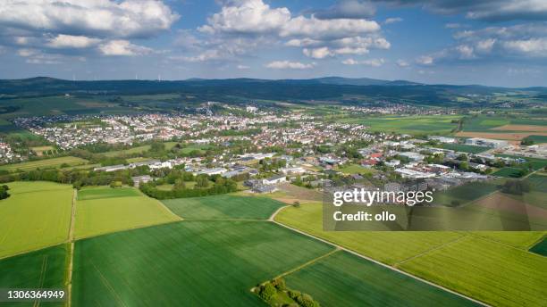 德國巴德坎貝格的鳥瞰圖 - hesse germany 個照片及圖片檔