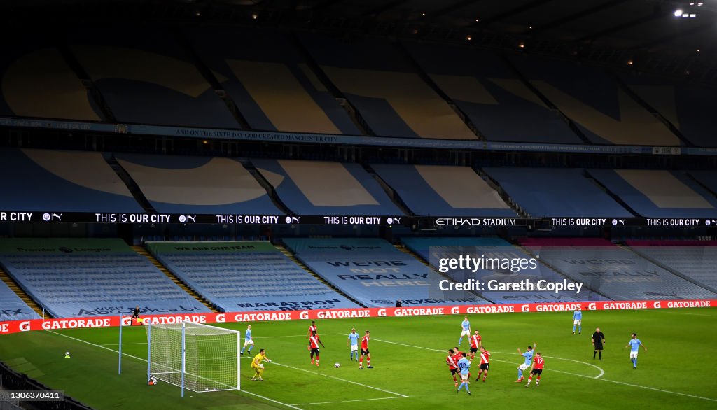Manchester City v Southampton - Premier League