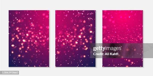 stars dots scatter texture confetti backgrounds - red-sequin-background stock illustrations