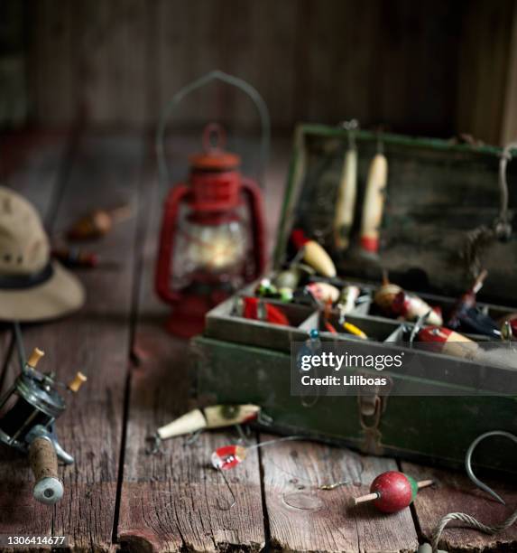 114 Vintage Tackle Box Stock Photos, High-Res Pictures, and Images