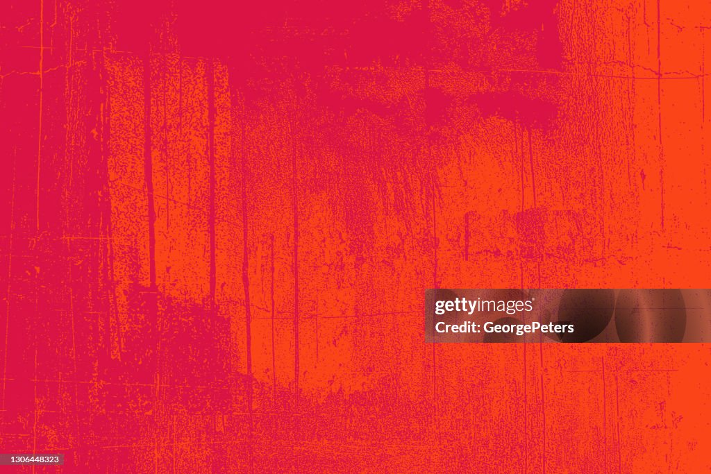 Cracked, weathered painted wall background