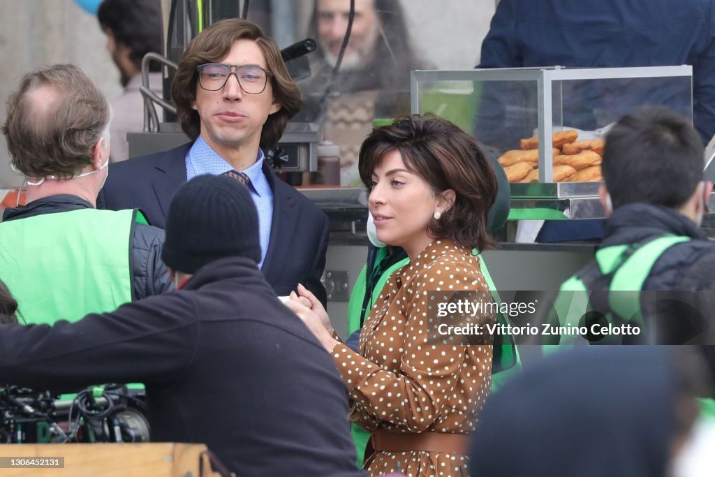 "House Of Gucci" Shooting In Milan