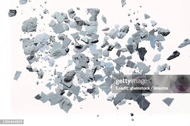 pieces, cement - rubble stock pictures, royalty-free photos & images