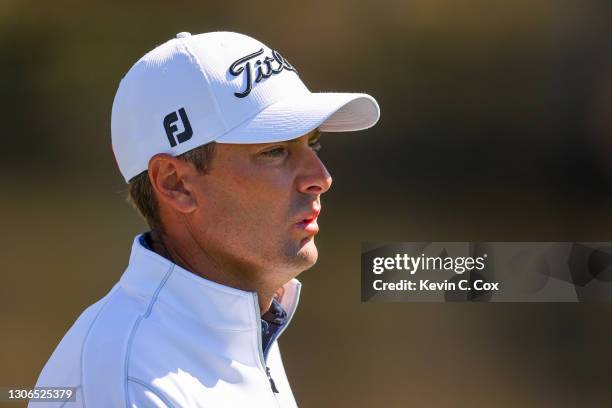 Charles Howell III of the United States looks on over the 14th hole during the first round of THE PLAYERS Championship on THE PLAYERS Stadium Course...