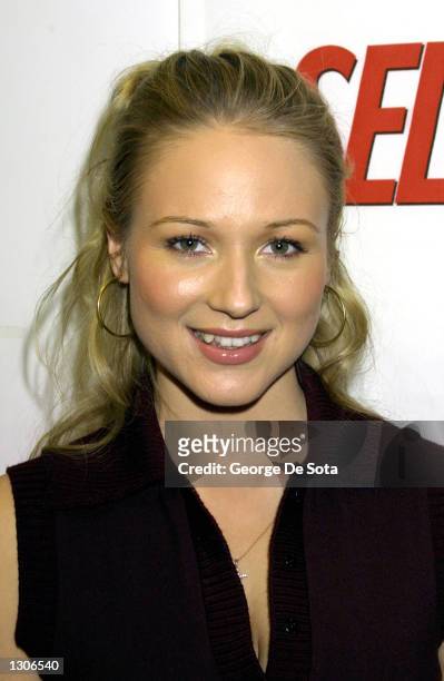 Singer Jewel attends the Self Magazine party November 28, 2000 at Joe''s Pub in New York City.