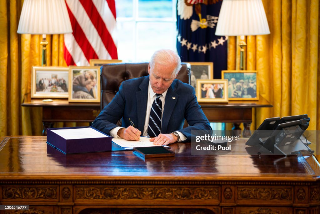 President Biden Signs American Rescue Plan Into Law
