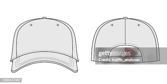 Schlichte Baseballkappe Schlichte Baseballkappe