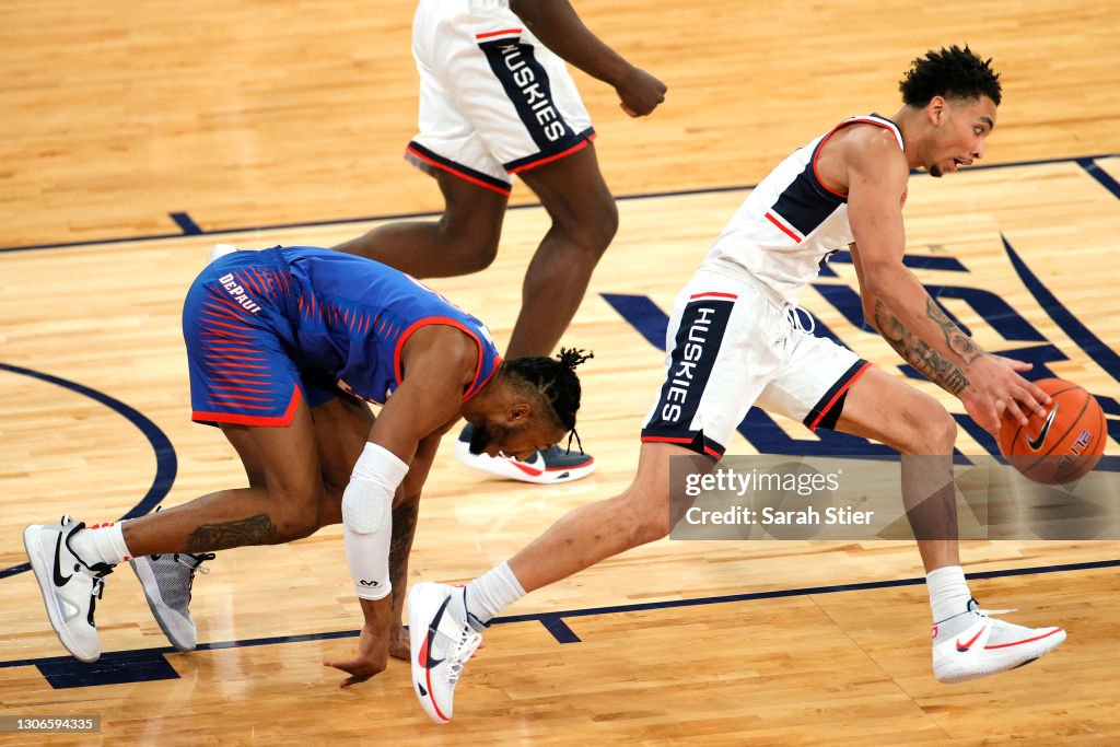 Big East Men's Basketball Tournament - DePaul v UConn