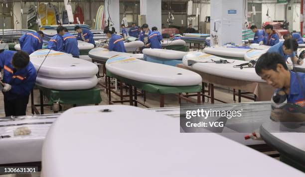 Board Factory Surfboard Factory Photos and Premium High Res Pictures - Getty Images