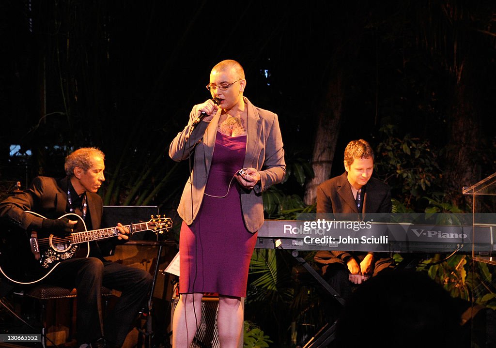 Rsr Singer Singer Sinead O'Connor performs onstage at the The 2011 amfAR... News ...