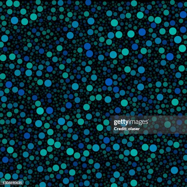 sized circles, no overlap filling surface completely. - water bubbles on black stock illustrations