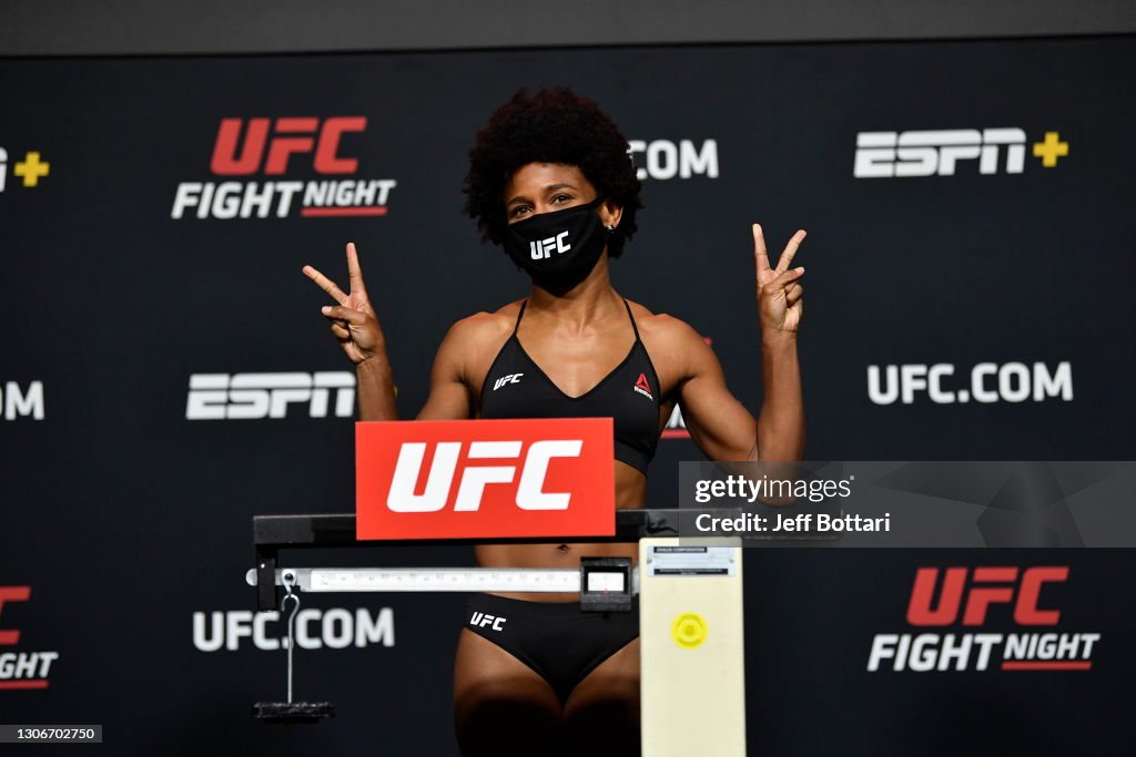 UFC Fight Night: Edwards v Muhammad Weigh-in