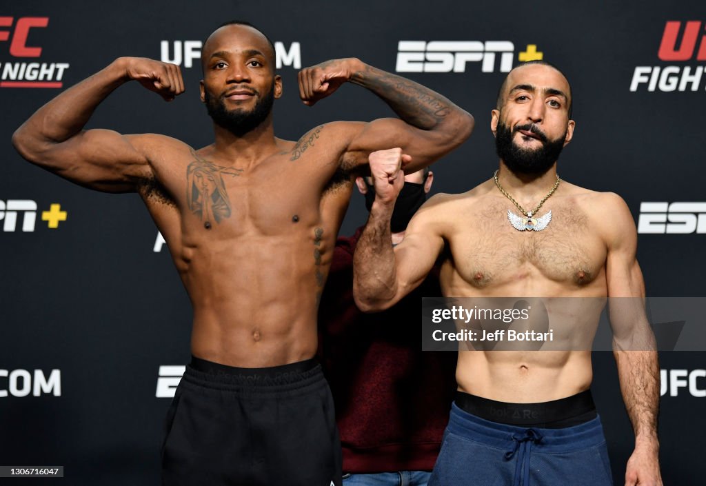 UFC Fight Night: Edwards v Muhammad Weigh-in