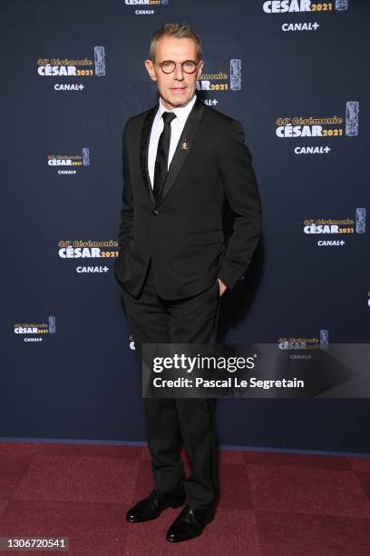 Lambert Wilson arrives at the 46th Cesar Film Awards Ceremony At L'Olympia on March 12, 2021 in Paris, France.