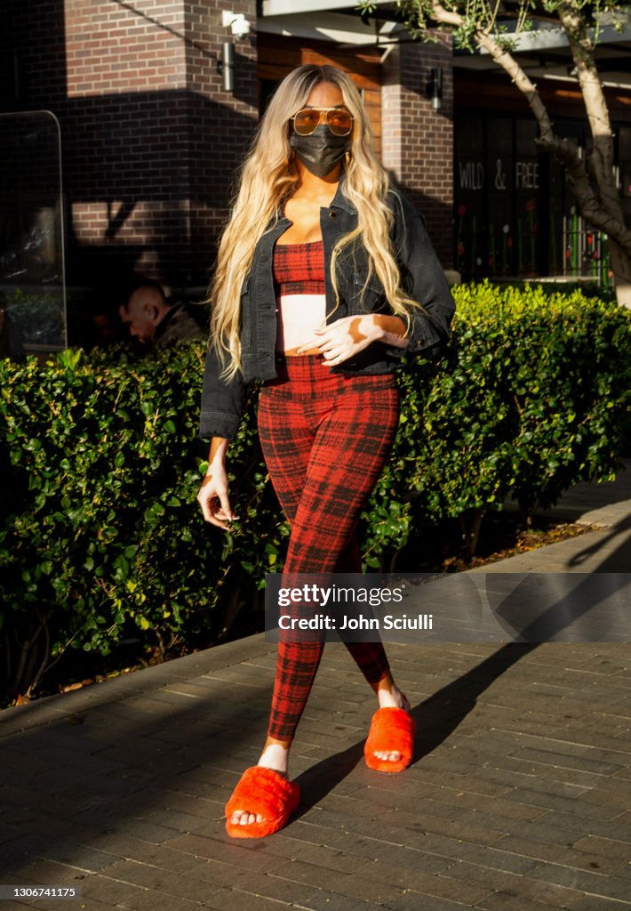 Celebrity Sightings In Los Angeles - March 11, 2021